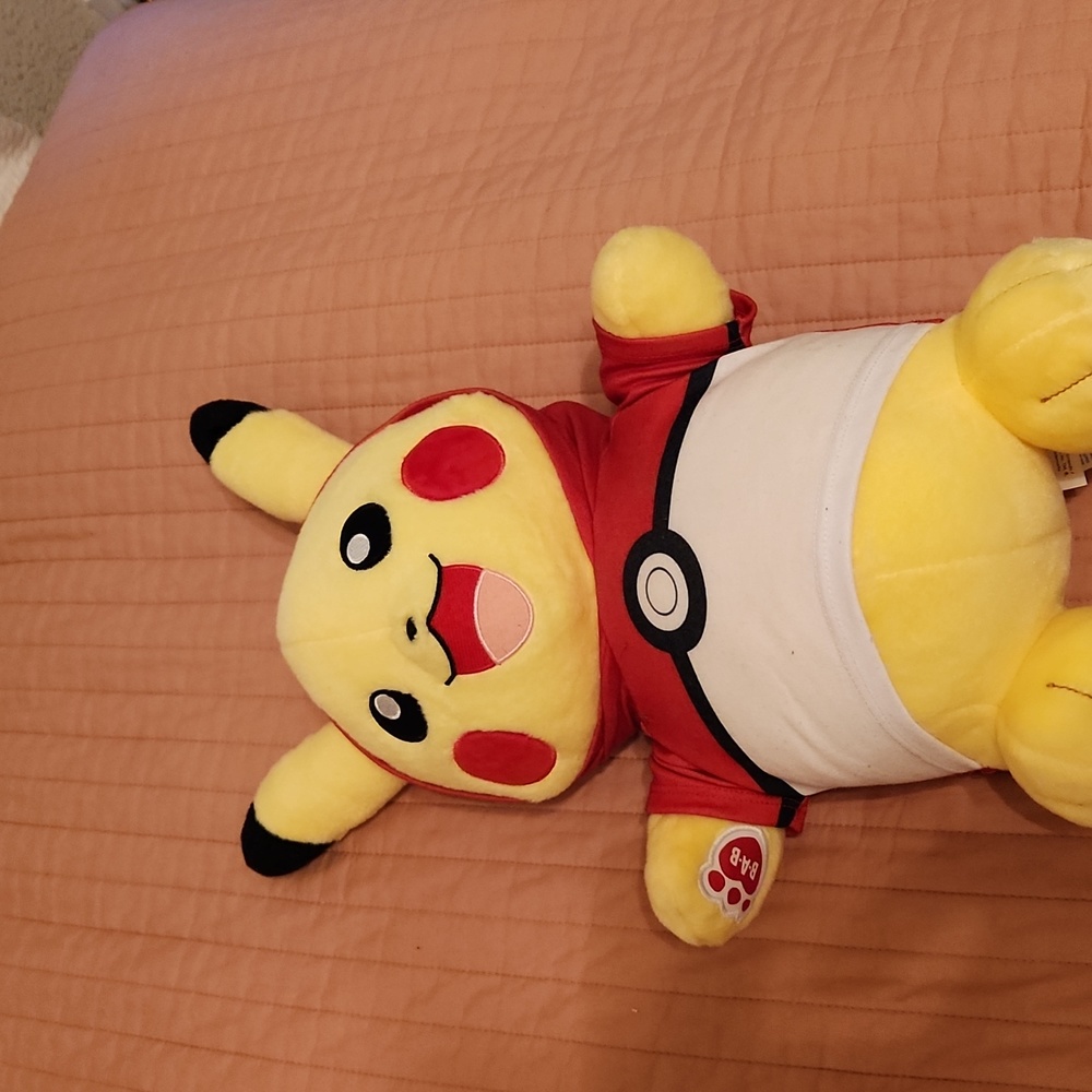 Pokémon Pikachu Build A Bear 2023 free shipping and bundle discount